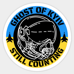 Ghost Of Kyiv, Ghost Of Kyiv Still Counting Sticker